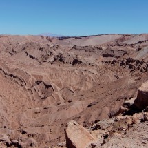 The Valle de la Muerte (Death valley) in the Cordillera de la Sol